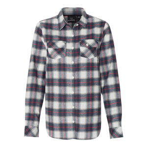 B1716W Ladies Yarn-Dyed Flannel Shirt