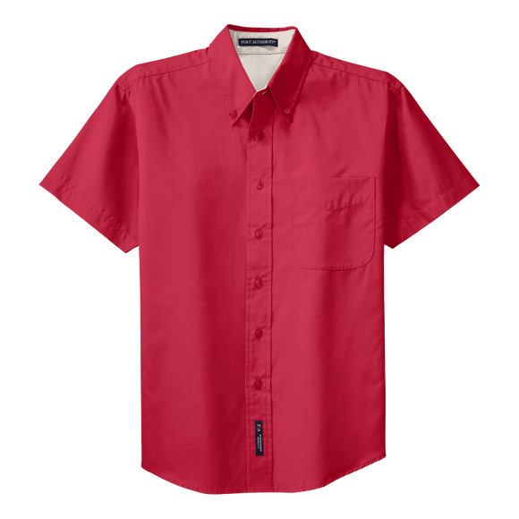 B1302MST Mens Easy Care Tall Short Sleeve Shirt