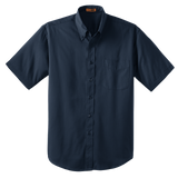 B1320MSS Mens CornerStone SuperPro Short Sleeve Twill Shirt