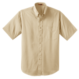 B1320MSS Mens CornerStone SuperPro Short Sleeve Twill Shirt