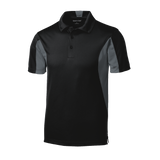 B1423MT Mens Tall Side Blocked Micropique Sport-wick Polo