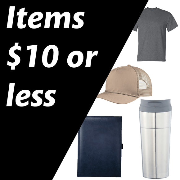 $10 & Under Items