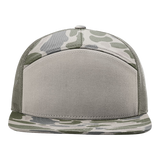 B2645 Printed 7-Panel Trucker