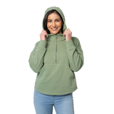 B2442 Women's Willow Scallop Hem Hoodie