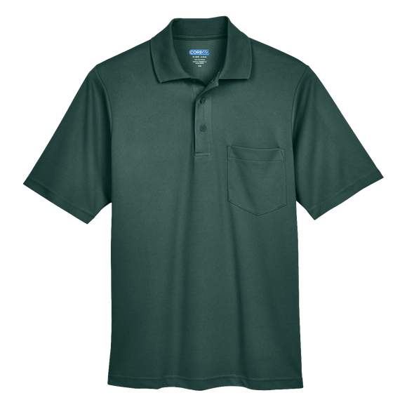 B2462M Men's Origin Performance Pique Polo with Pocket