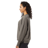 B2644 Ladies Sueded Fleece Crewneck Sweatshirt