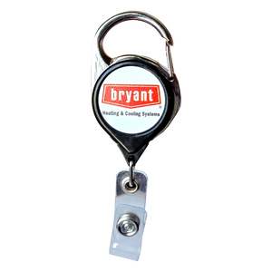 B2460 Retract-A-Badge Carabiner