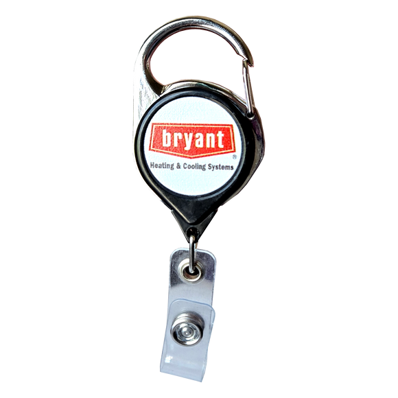 B2460 Retract-A-Badge Carabiner
