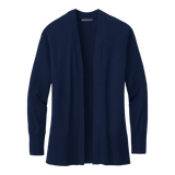 B2439W Women's Cotton Stretch Long Cardigan Sweater