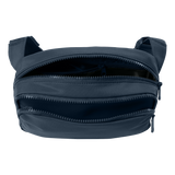 B2563  Matte Dual-Compartment Crossbody