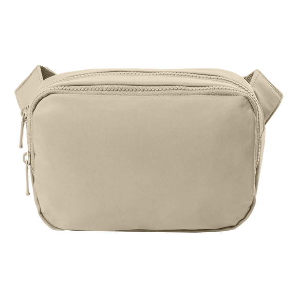 B2563  Matte Dual-Compartment Crossbody