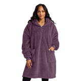 B2540  Plush Poncho