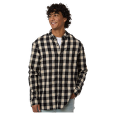 B2615  Men's Flannel Button Down Shirt