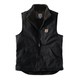 B2469 Sherpa-Lined Mock Neck Vest