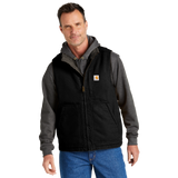 B2469 Sherpa-Lined Mock Neck Vest