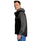 B2469 Sherpa-Lined Mock Neck Vest