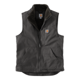 B2469 Sherpa-Lined Mock Neck Vest