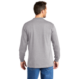 B2422 Long Sleeve Henley T-Shirt