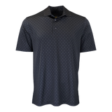 B2490M Micro Pique Spinner Print Polo