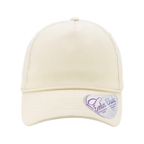 B2546  Ladies Washed 5-Panel Rope Cap