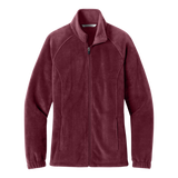 B2636W Ladies Plush Fleece Full Zip Jacket