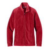 B2636W Ladies Plush Fleece Full Zip Jacket
