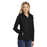 B2496W Women's Hooded Core Soft Shell Jacket