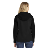 B2496W Women's Hooded Core Soft Shell Jacket