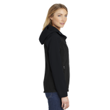 B2496W Women's Hooded Core Soft Shell Jacket