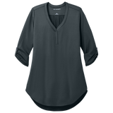 B2557  Ladies City Stretch 3/4-Sleeve Tunic