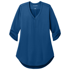 B2557  Ladies City Stretch 3/4-Sleeve Tunic