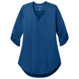 B2557  Ladies City Stretch 3/4-Sleeve Tunic