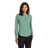 B2511 Women's Stretch Jersey Long Sleeve Blouson Top