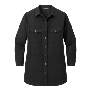 B2478 Women's Long Sleeve Twill Overshirt