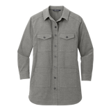 B2478 Women's Long Sleeve Twill Overshirt