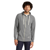 B2431M Sueded Cotton Blend Full-Zip Hoodie