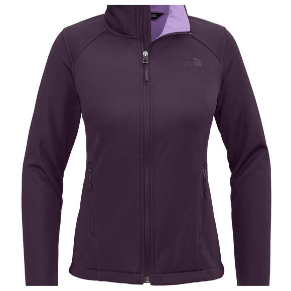 B2505W  Ladies Chest Logo Ridgewall Soft Shell Jacket