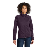B2505W  Ladies Chest Logo Ridgewall Soft Shell Jacket