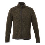 B2493M Sweater Knit Full Zip Jacket with Thumb Holes
