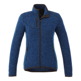 B2493W Women's Sweater Knit Full Zip Jacket with Thumb Holes