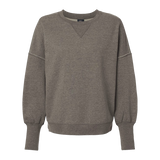 B2644 Ladies Sueded Fleece Crewneck Sweatshirt