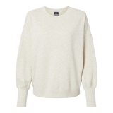 B2644 Ladies Sueded Fleece Crewneck Sweatshirt