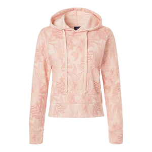 B2544  Ladies Maddie Floral Print Hooded Sweatshirt