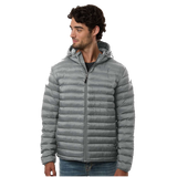 B2618M  Men's Lightweight Poly-filled Hooded Puffer Jacket