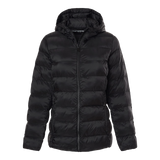 B2618W  Women's Lightweight Poly-filled Hooded Puffer Jacket