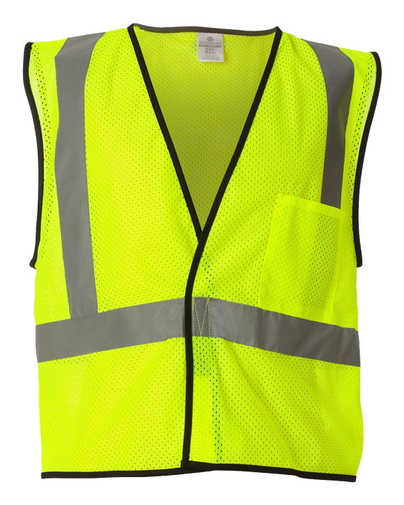 B1639  Economy Pocket Mesh Vest