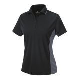 B1830W Ladies Colorblocked Wicking Polo