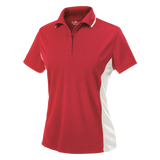 B1830W Ladies Colorblocked Wicking Polo