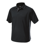 B1830M Mens Colorblocked Wicking Polo