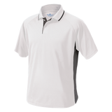 B1830M Mens Colorblocked Wicking Polo